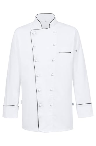 Greiff Gastro Moda Herren Cuisine Premium Kochjacke Paspelierung Regular-Fit Weiß XL Greiff Gastro Moda Herren Cuisine Premium Kochjacke Paspelierung Regular-Fit Weiß XL von Greiff