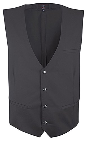 Greiff Größe XXL Gastro Moda Service Herren Weste Anthrazit Modell 1612 von GREIFF