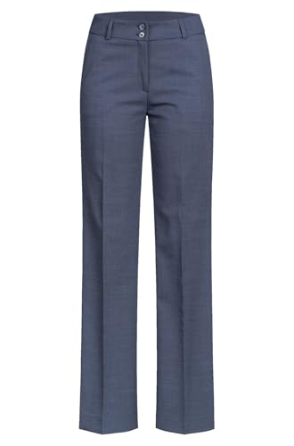 GREIFF Modern with 37.5 Damen Hose Bootcut Mittelblau Pinpoint 40 von GREIFF