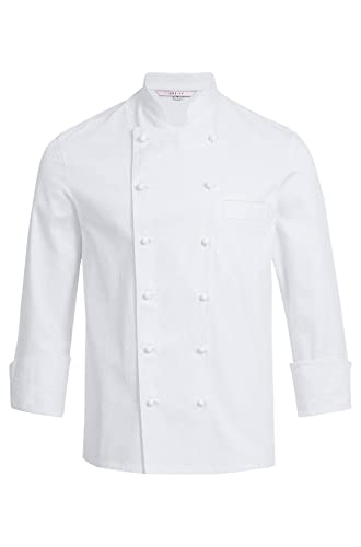 Greiff Gastro Moda Herren Cuisine Basic Kochjacke Regular-Fit Weiß XXL Greiff Gastro Moda Herren Cuisine Basic Kochjacke Regular-Fit Weiß XXL von GREIFF