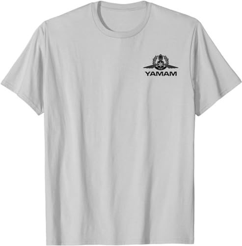 Israel Special Police Force Yamam CTU Men T-Shirt Short Casual 100% Cotton Shirts Grey XXL von GRENCODE