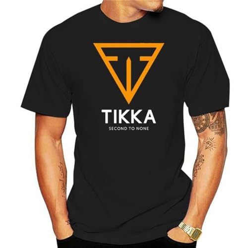 Tikka by SAKO Logo Mens T-Shirt Black M von GRENCODE