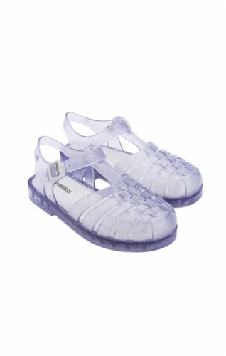 Grendene MEL POSSESSION INF, Flache Sandale, Unisex-Kinder, 32 EU, Weiß, Hochzeit, PVC, Flacher Absatz, T-Riemen, Sandale von GRENDENE