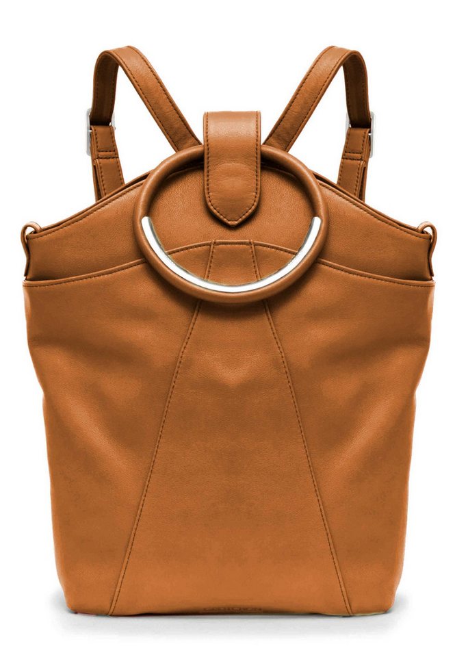 GRETCHEN Cityrucksack Maple Metal Backpack, aus italienischem Kalbsleder von GRETCHEN
