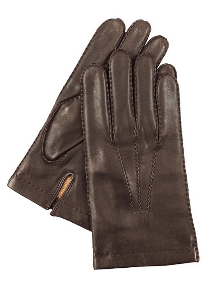 GRETCHEN Lederhandschuhe Mens Gloves Two mit dekorativen Ziernähten von GRETCHEN