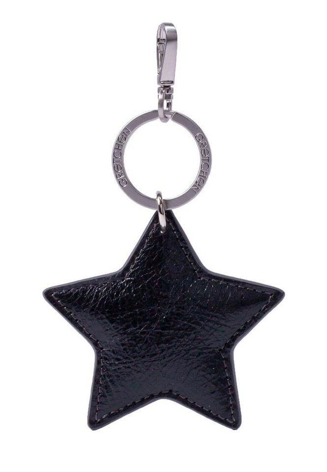 GRETCHEN Schlüsselanhänger Star Keyring, aus italienischem Kalbsleder von GRETCHEN