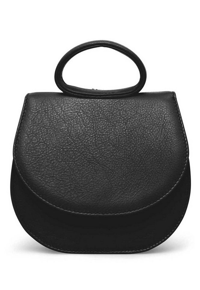 GRETCHEN Schultertasche Ebony Mini Loop Bag, aus italienischem Kalbsleder von GRETCHEN