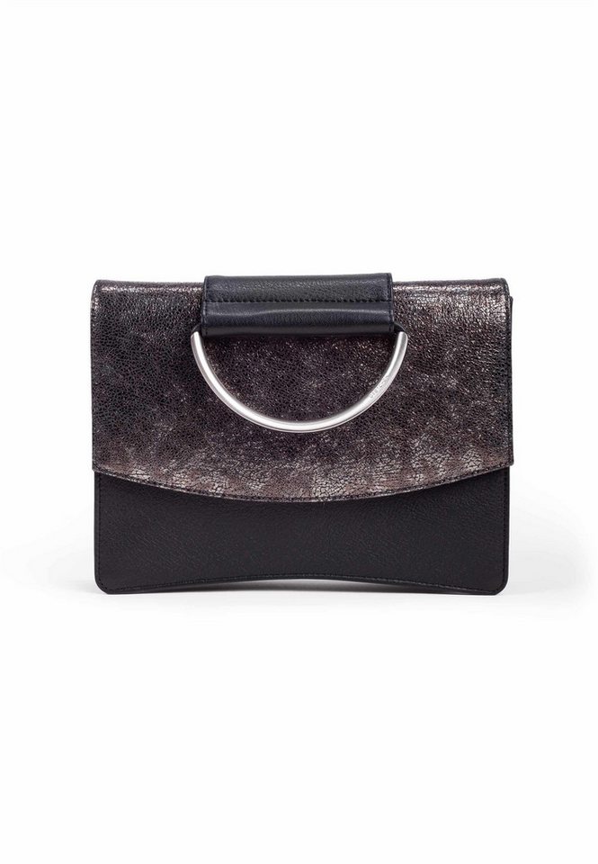 GRETCHEN Schultertasche Oyster Clutch Three, aus italienischem Kalbsleder von GRETCHEN