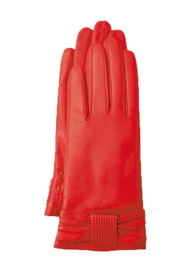 GRETCHEN Lederhandschuhe Bow Gloves mit kuscheligem Kaschmir-Futter von GRETCHEN