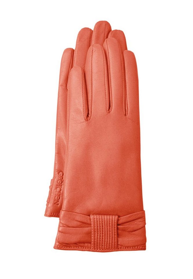 GRETCHEN Lederhandschuhe Bow Gloves mit kuscheligem Kaschmir-Futter von GRETCHEN