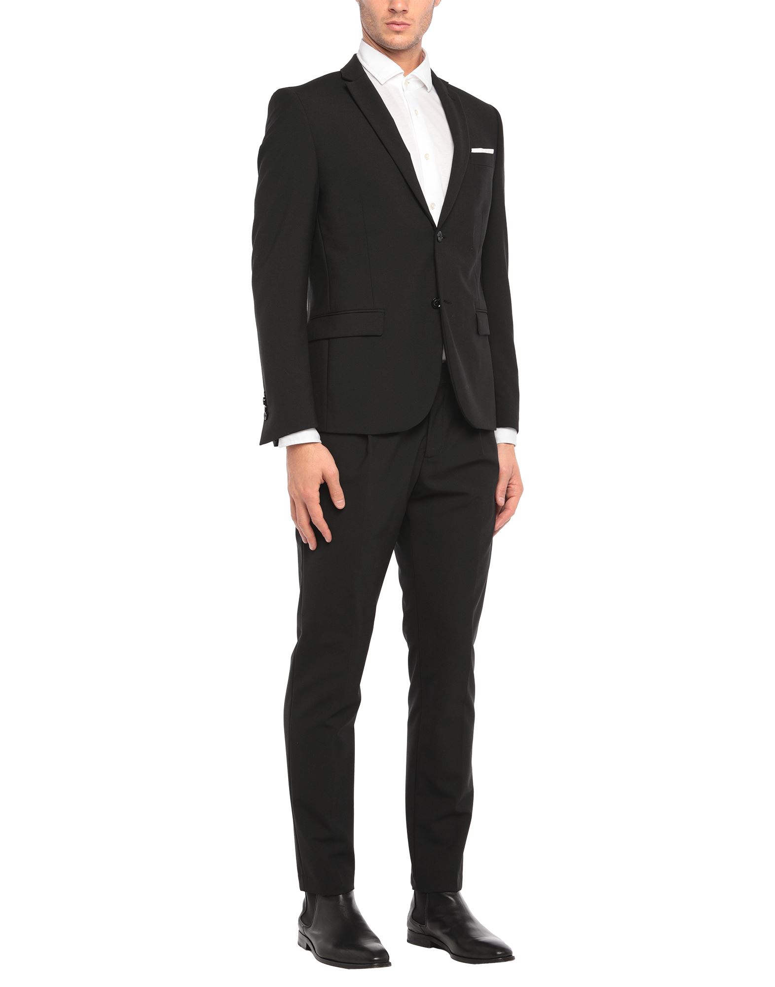 GREY DANIELE ALESSANDRINI Anzug Herren Schwarz von GREY DANIELE ALESSANDRINI