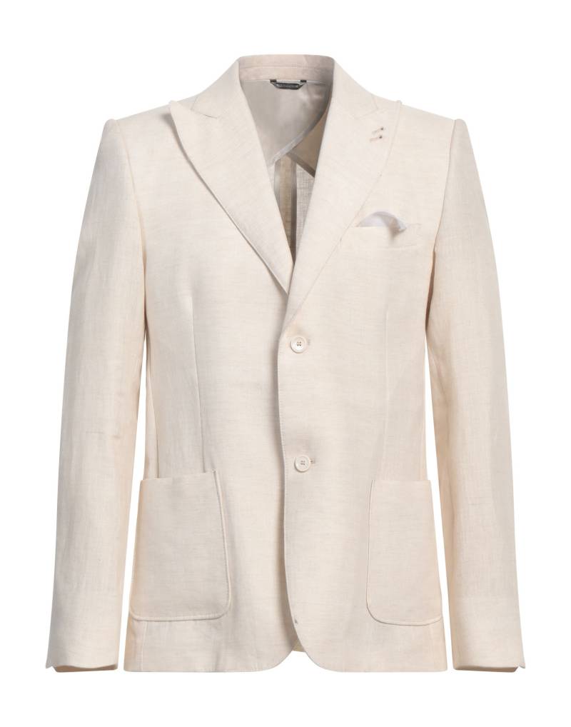 GREY DANIELE ALESSANDRINI Blazer Herren Beige von GREY DANIELE ALESSANDRINI