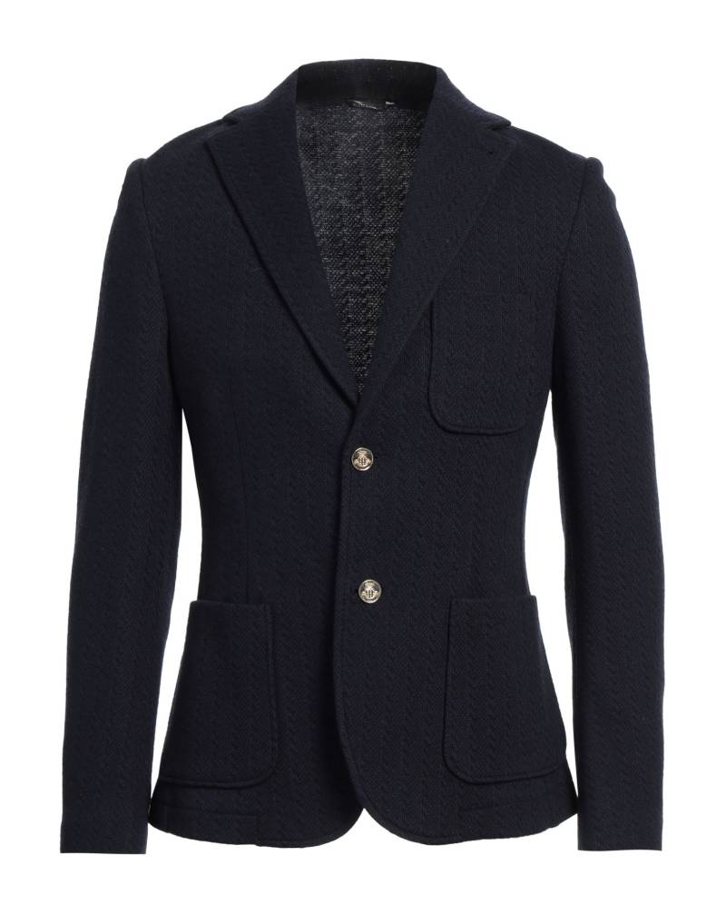 GREY DANIELE ALESSANDRINI Blazer Herren Blau von GREY DANIELE ALESSANDRINI
