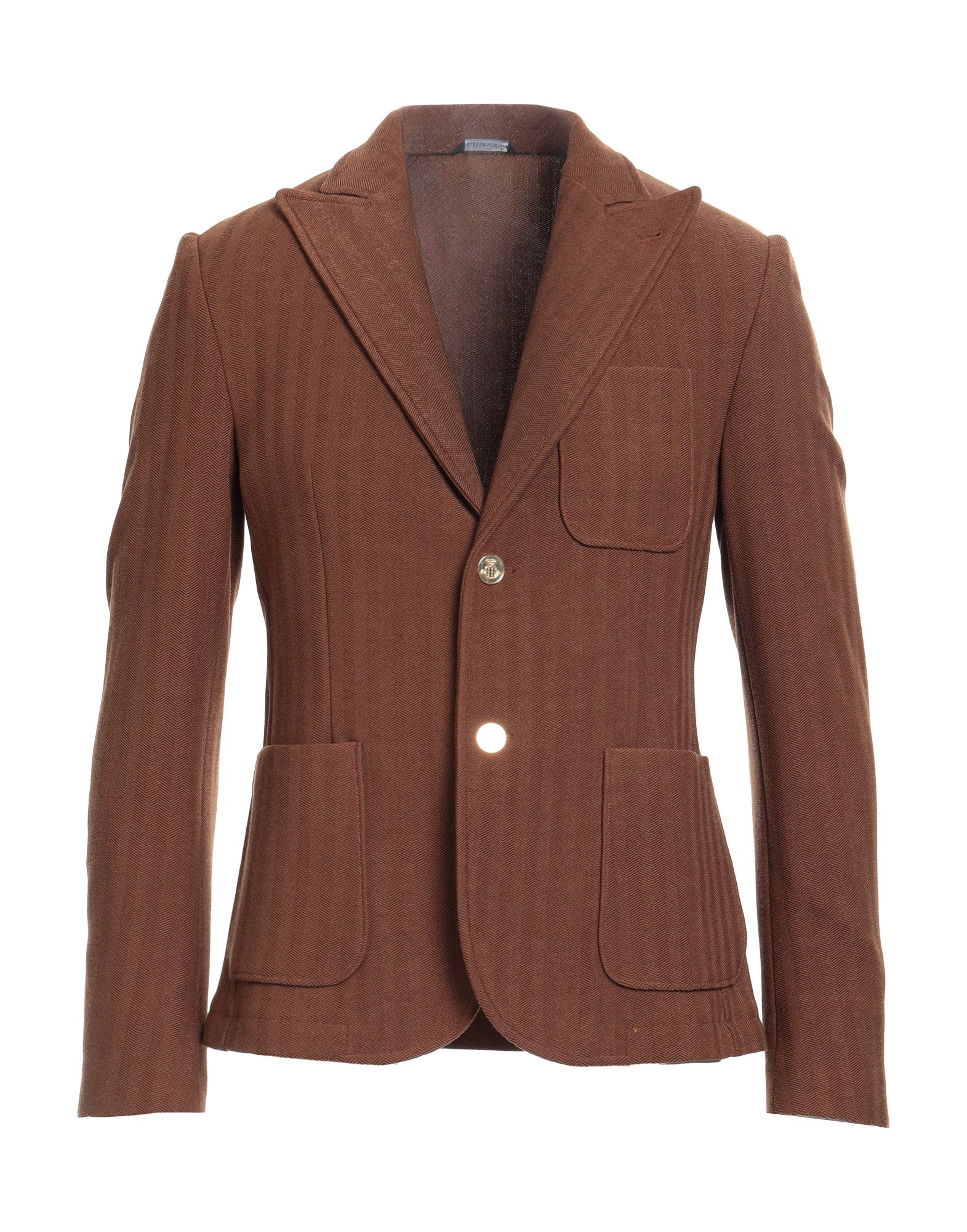 GREY DANIELE ALESSANDRINI Blazer Herren Braun von GREY DANIELE ALESSANDRINI