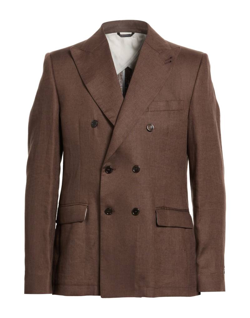 GREY DANIELE ALESSANDRINI Blazer Herren Braun von GREY DANIELE ALESSANDRINI