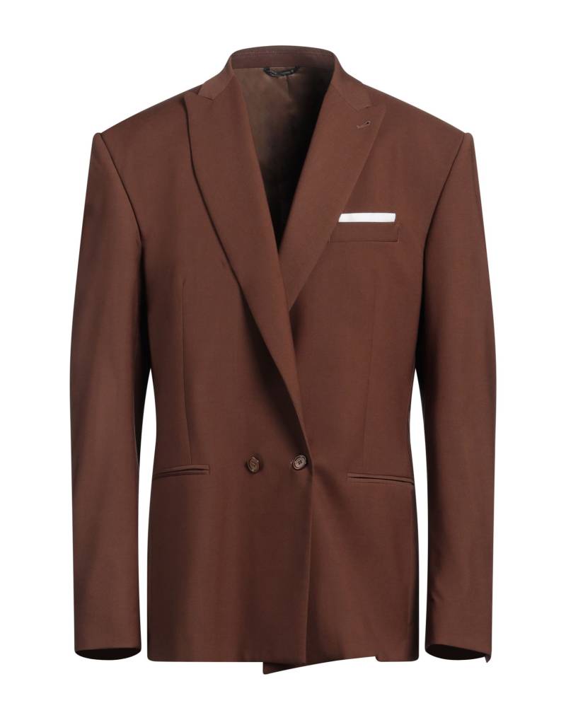 GREY DANIELE ALESSANDRINI Blazer Herren Braun von GREY DANIELE ALESSANDRINI