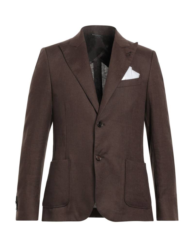 GREY DANIELE ALESSANDRINI Blazer Herren Dunkelbraun von GREY DANIELE ALESSANDRINI