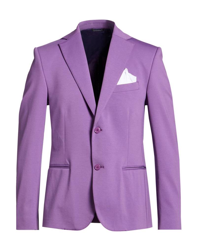 GREY DANIELE ALESSANDRINI Blazer Herren Violett von GREY DANIELE ALESSANDRINI