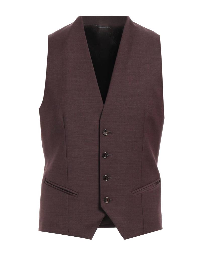 GREY DANIELE ALESSANDRINI Couture-weste Herren Bordeaux von GREY DANIELE ALESSANDRINI