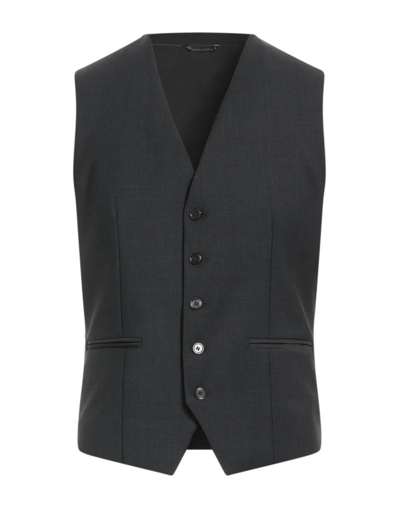 GREY DANIELE ALESSANDRINI Couture-weste Herren Braungrau von GREY DANIELE ALESSANDRINI