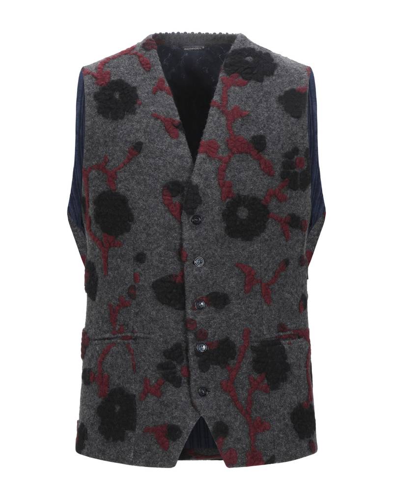 DANIELE ALESSANDRINI Couture-weste Herren Blei von DANIELE ALESSANDRINI