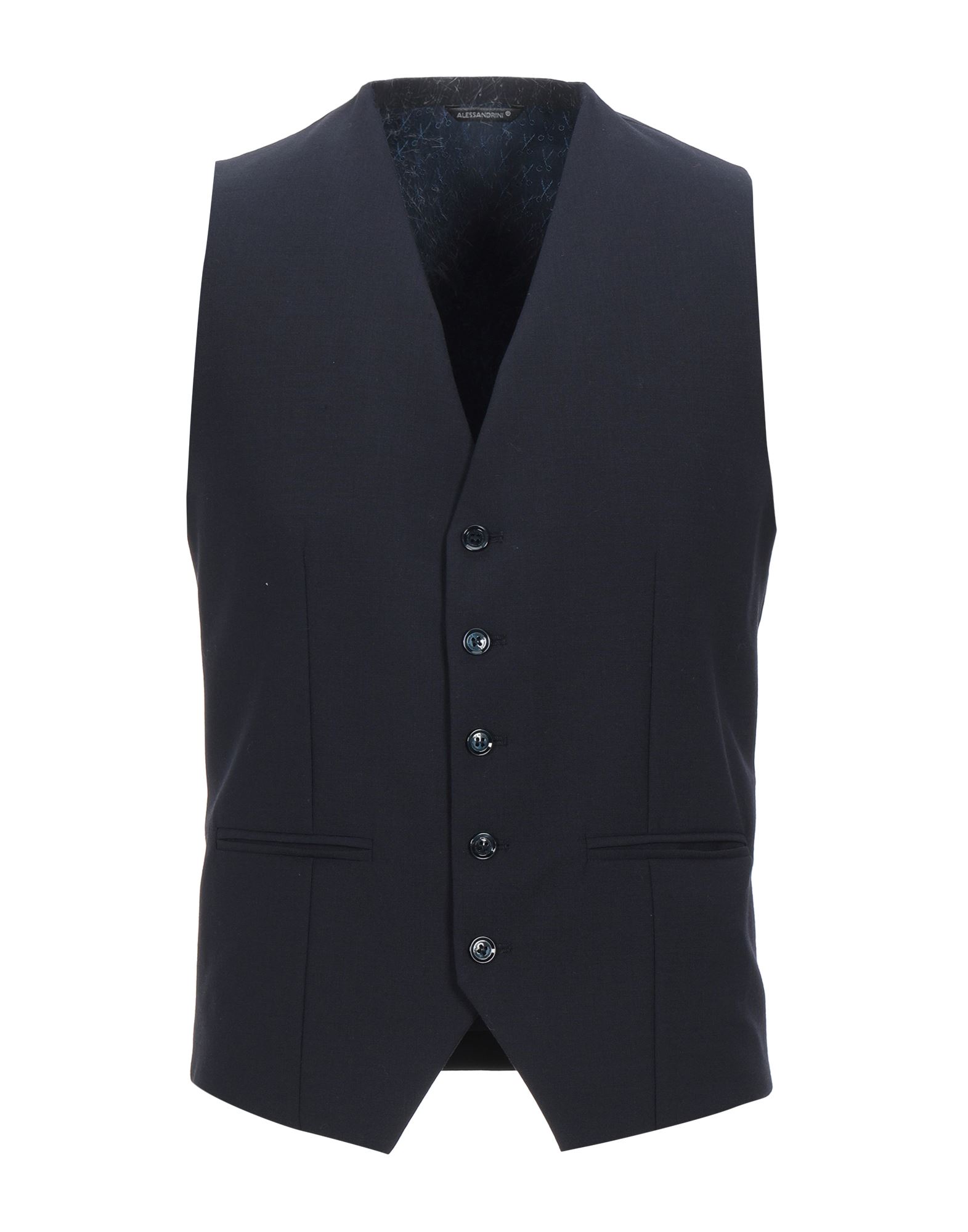 GREY DANIELE ALESSANDRINI Couture-weste Herren Nachtblau von GREY DANIELE ALESSANDRINI