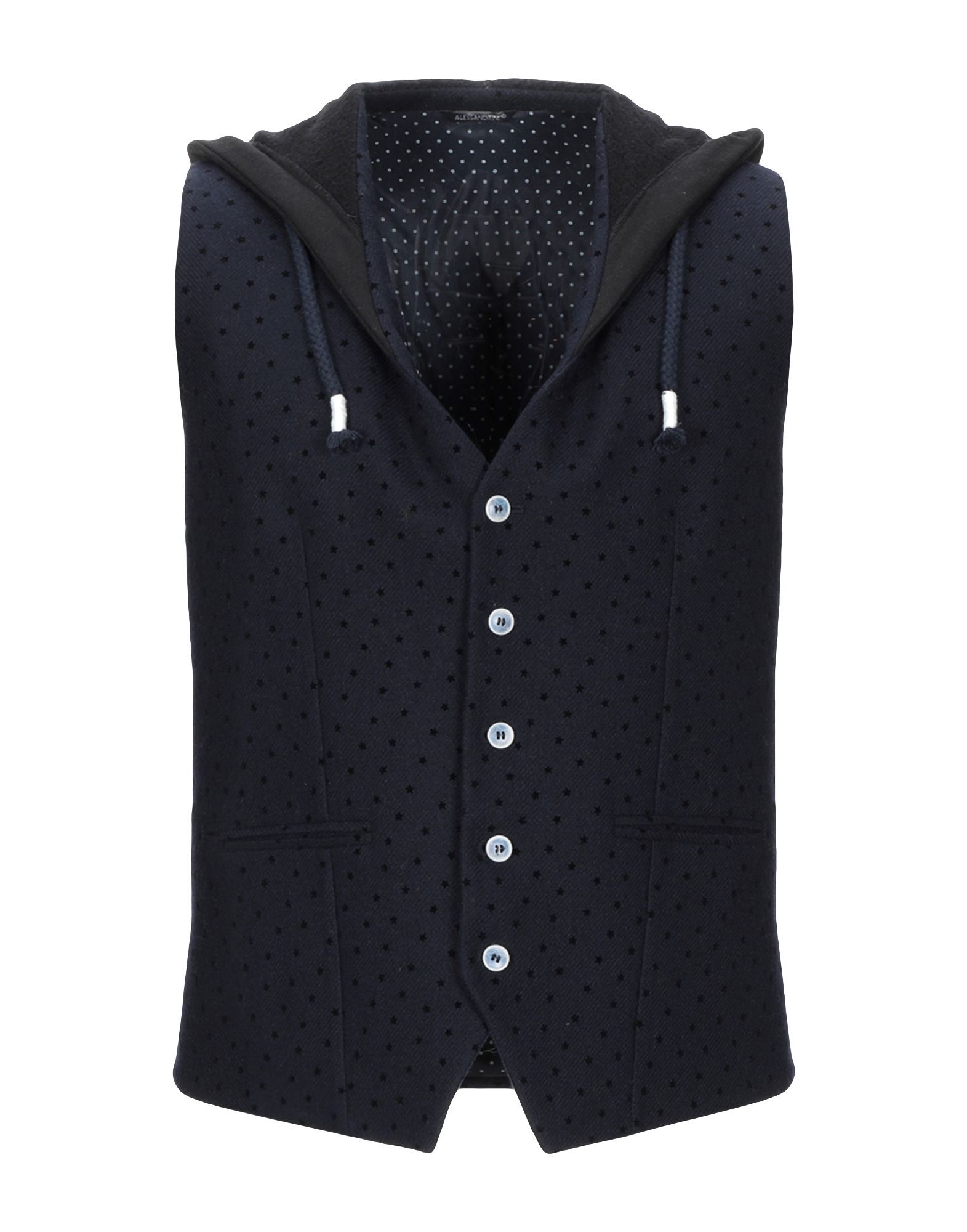 GREY DANIELE ALESSANDRINI Couture-weste Herren Nachtblau von GREY DANIELE ALESSANDRINI