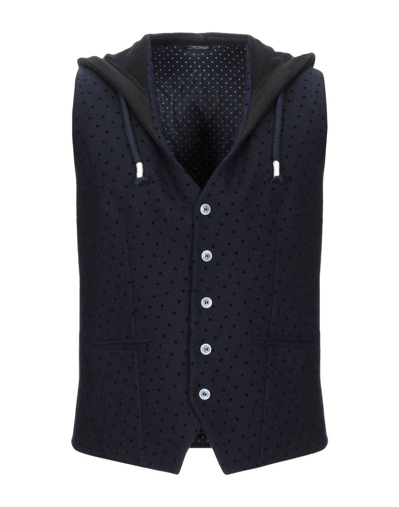 GREY DANIELE ALESSANDRINI Couture-weste Herren Nachtblau von GREY DANIELE ALESSANDRINI