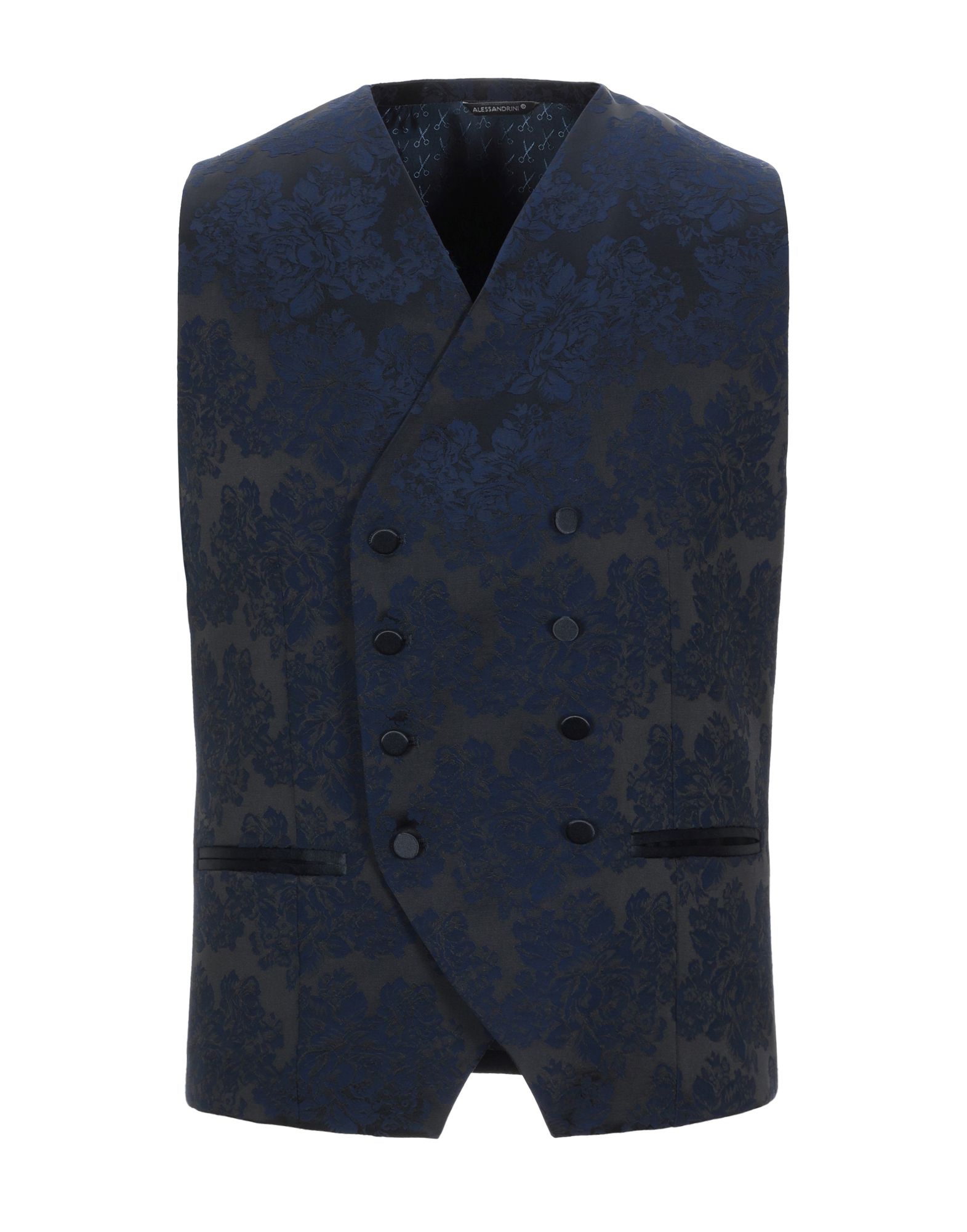 GREY DANIELE ALESSANDRINI Couture-weste Herren Nachtblau von GREY DANIELE ALESSANDRINI