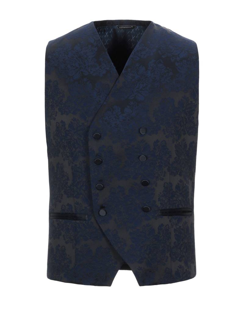 GREY DANIELE ALESSANDRINI Couture-weste Herren Nachtblau von GREY DANIELE ALESSANDRINI