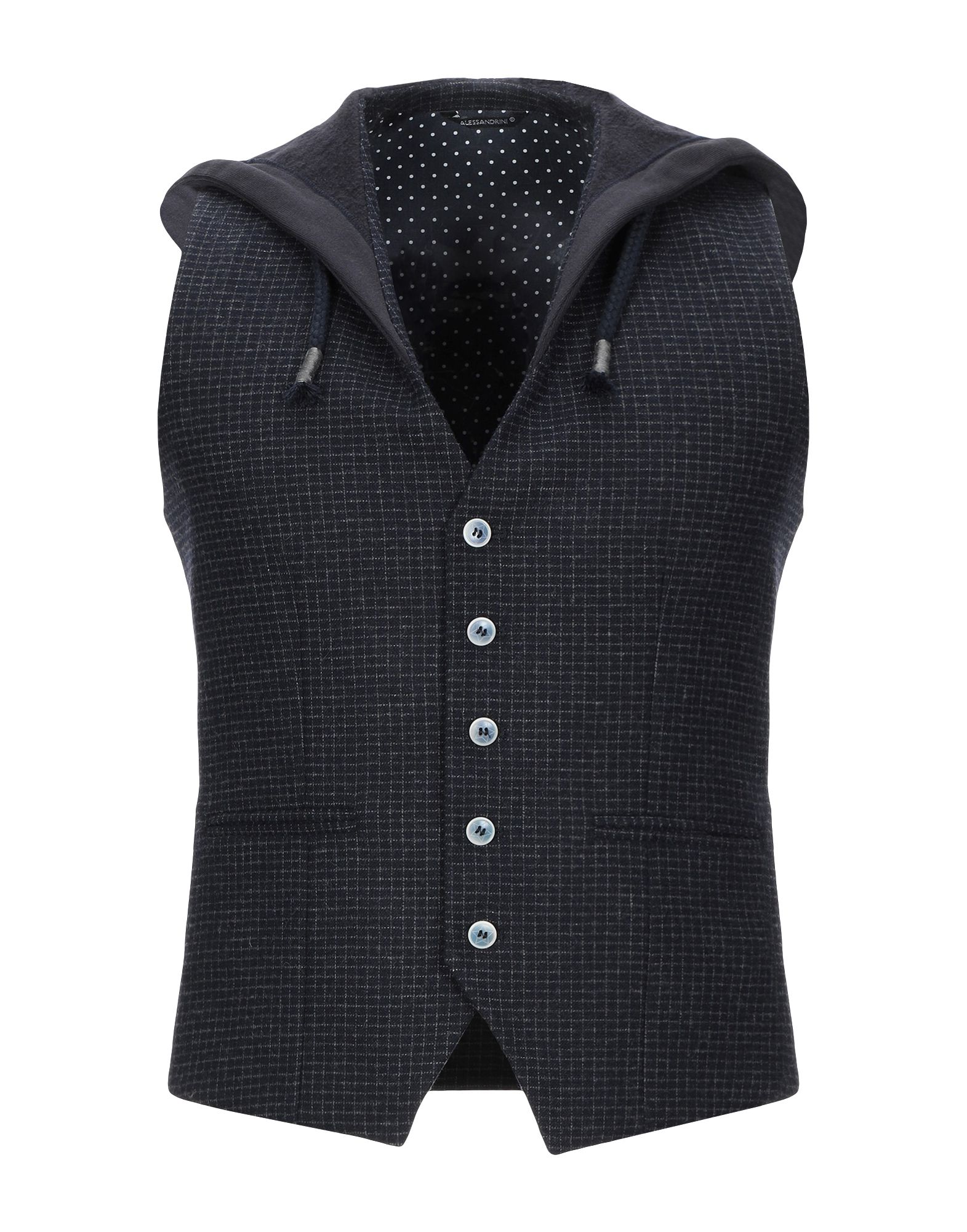 GREY DANIELE ALESSANDRINI Couture-weste Herren Nachtblau von GREY DANIELE ALESSANDRINI