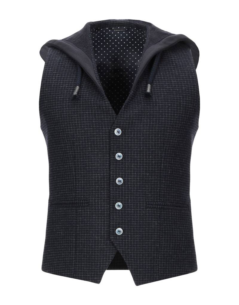 GREY DANIELE ALESSANDRINI Couture-weste Herren Nachtblau von GREY DANIELE ALESSANDRINI