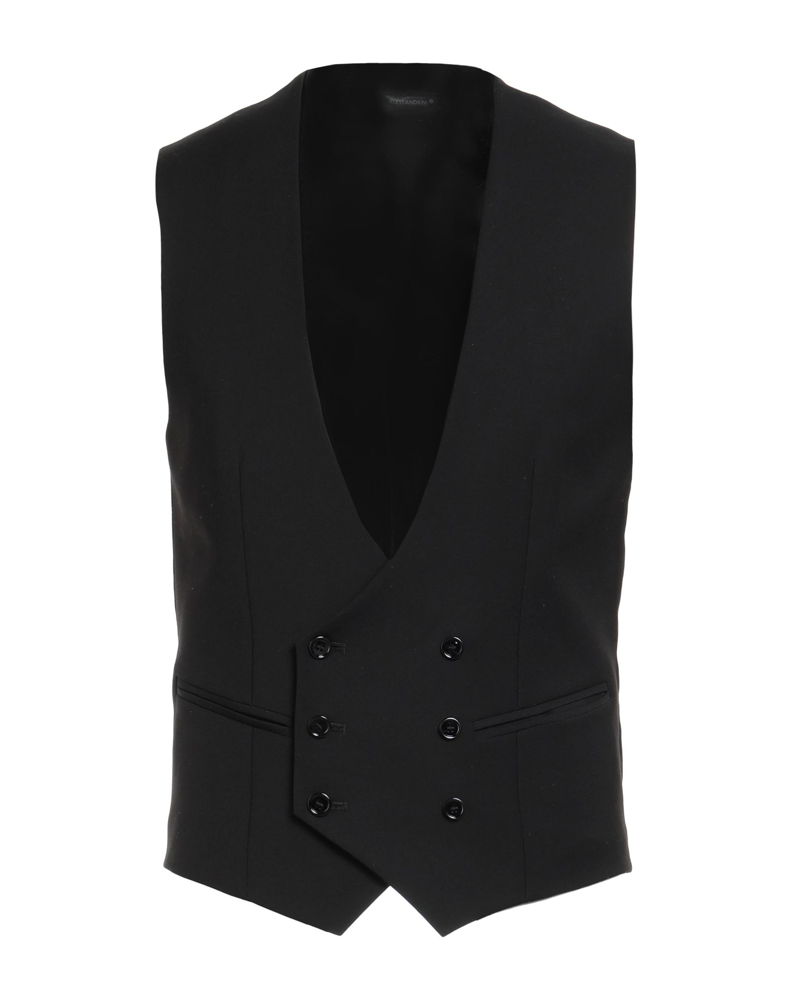GREY DANIELE ALESSANDRINI Couture-weste Herren Schwarz von GREY DANIELE ALESSANDRINI