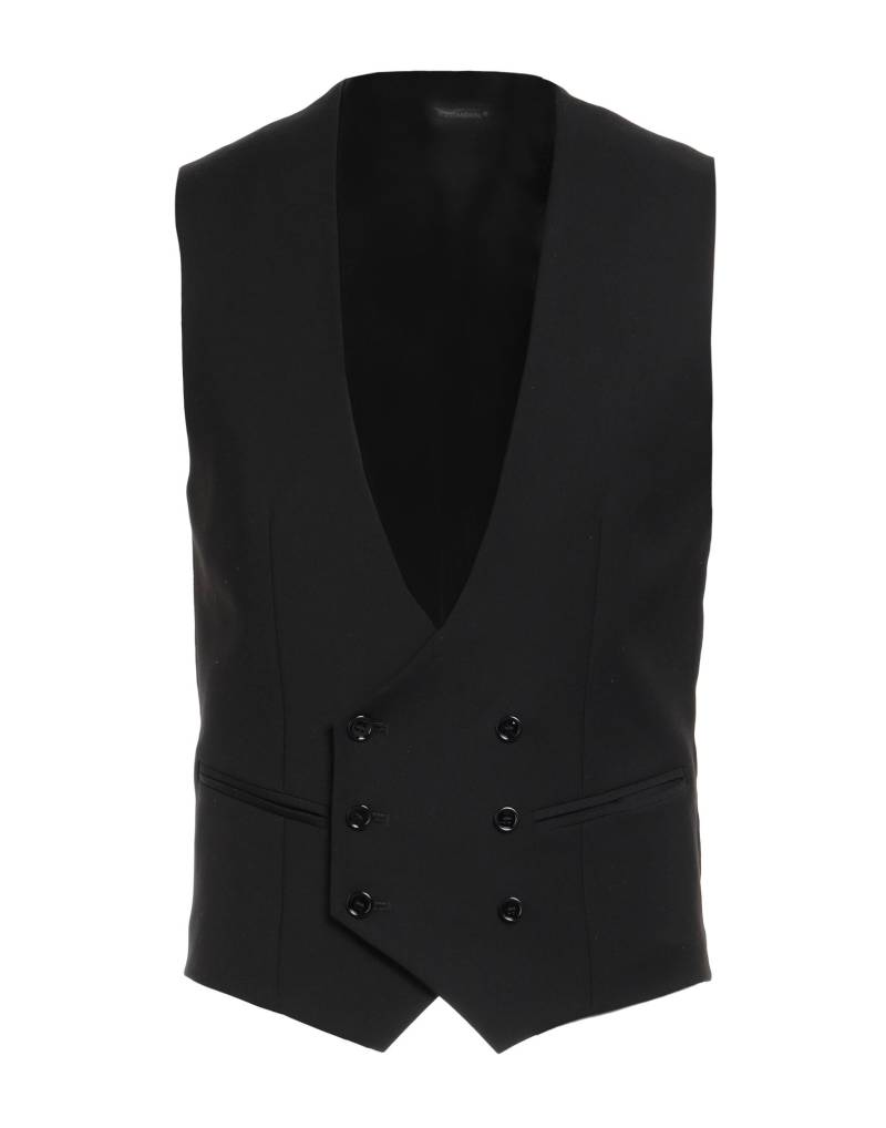 GREY DANIELE ALESSANDRINI Couture-weste Herren Schwarz von GREY DANIELE ALESSANDRINI