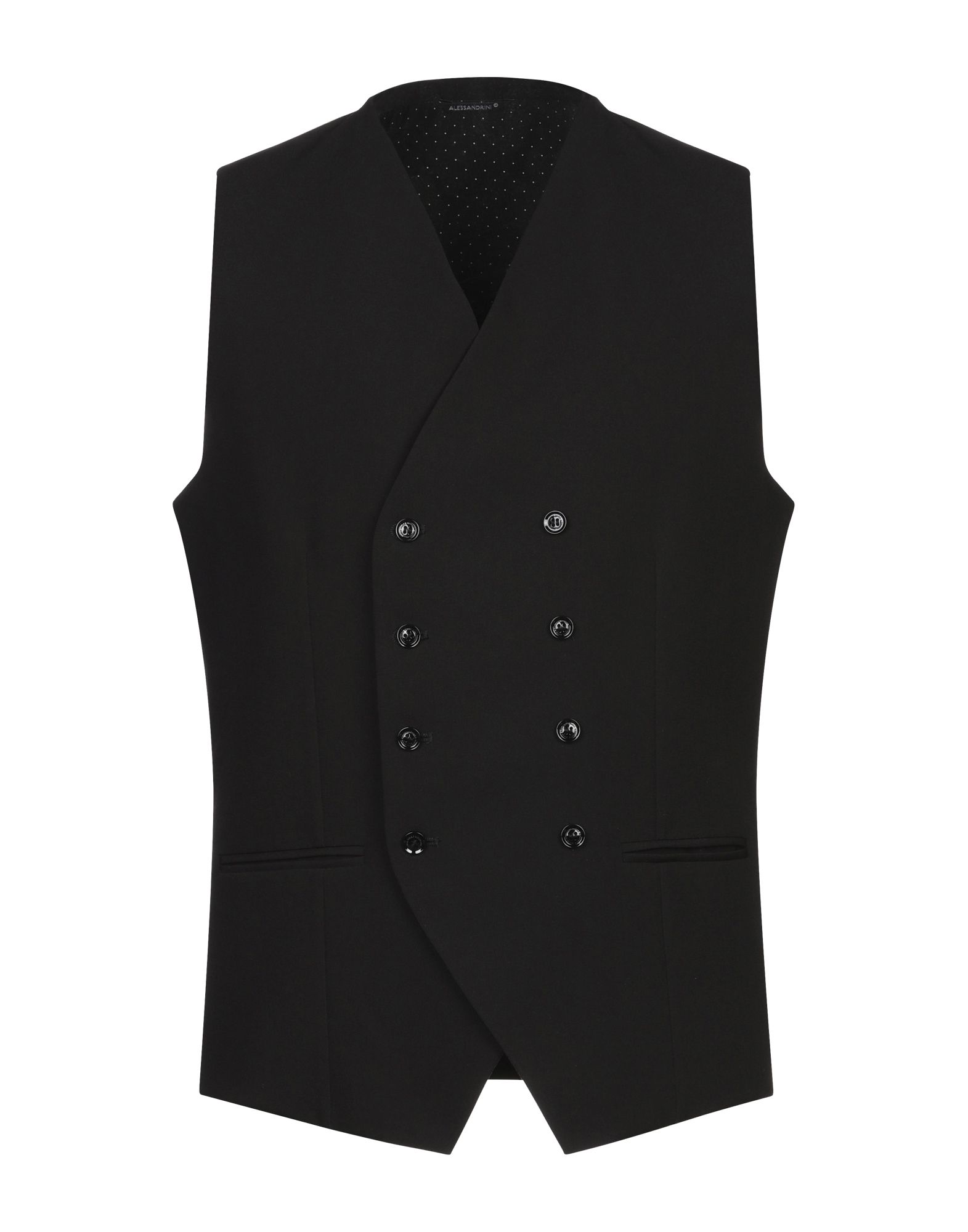 GREY DANIELE ALESSANDRINI Couture-weste Herren Schwarz von GREY DANIELE ALESSANDRINI