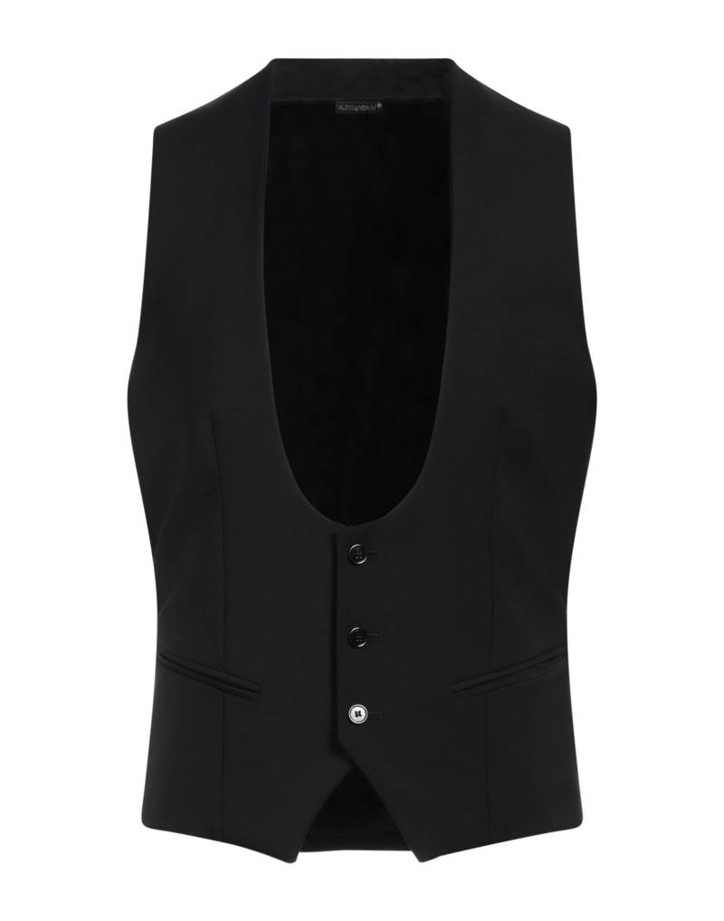 GREY DANIELE ALESSANDRINI Couture-weste Herren Schwarz von GREY DANIELE ALESSANDRINI