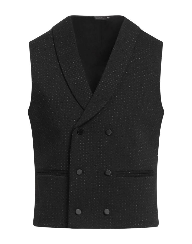 GREY DANIELE ALESSANDRINI Couture-weste Herren Schwarz von GREY DANIELE ALESSANDRINI