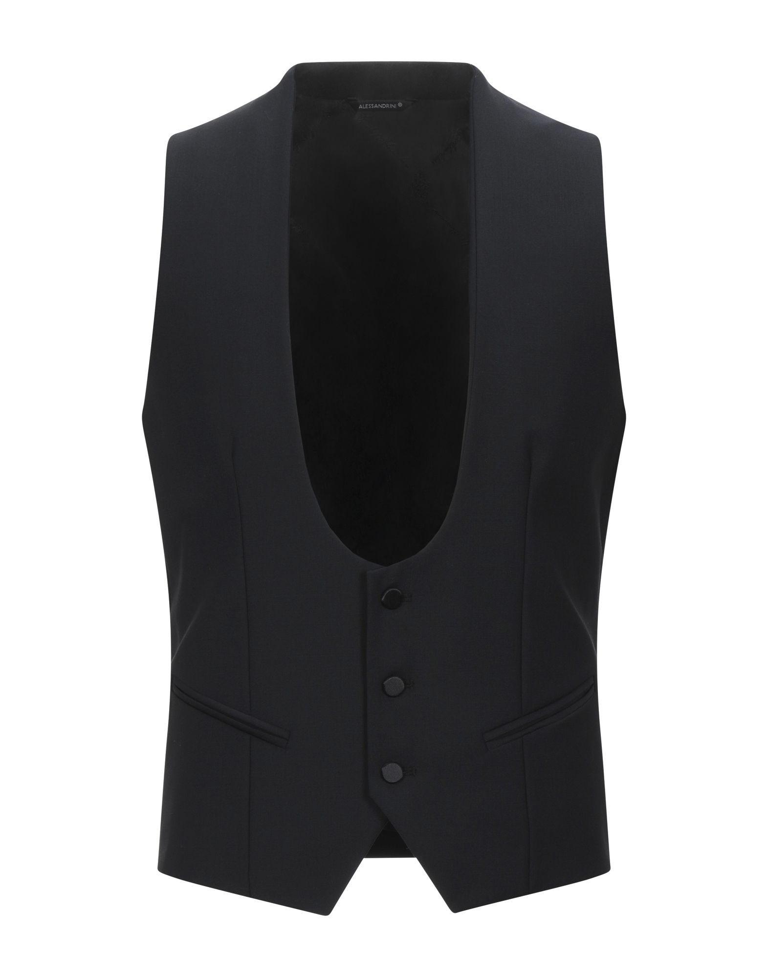 GREY DANIELE ALESSANDRINI Couture-weste Herren Schwarz von GREY DANIELE ALESSANDRINI
