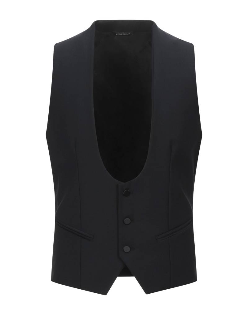 GREY DANIELE ALESSANDRINI Couture-weste Herren Schwarz von GREY DANIELE ALESSANDRINI