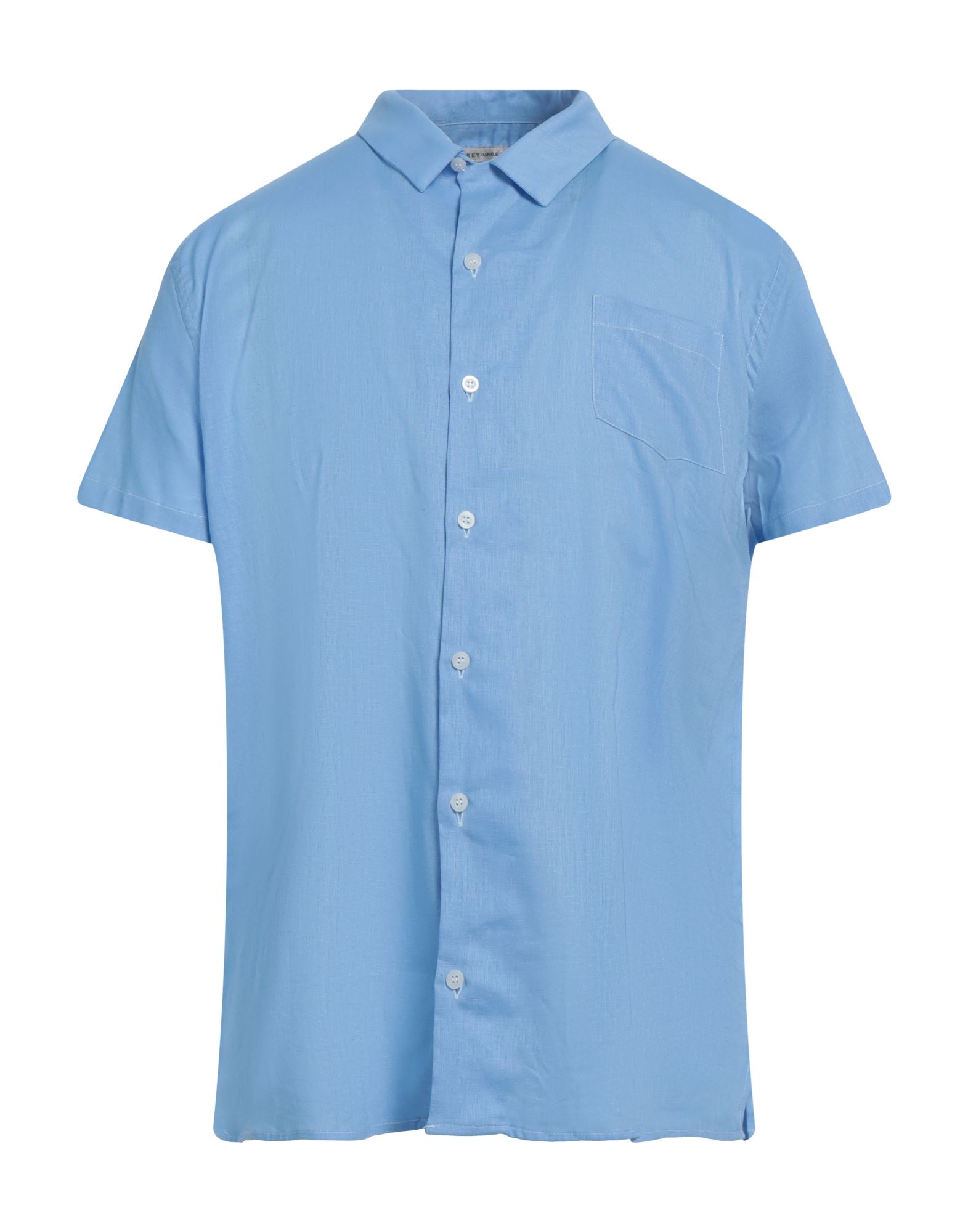 GREY DANIELE ALESSANDRINI Hemd Herren Azurblau von GREY DANIELE ALESSANDRINI