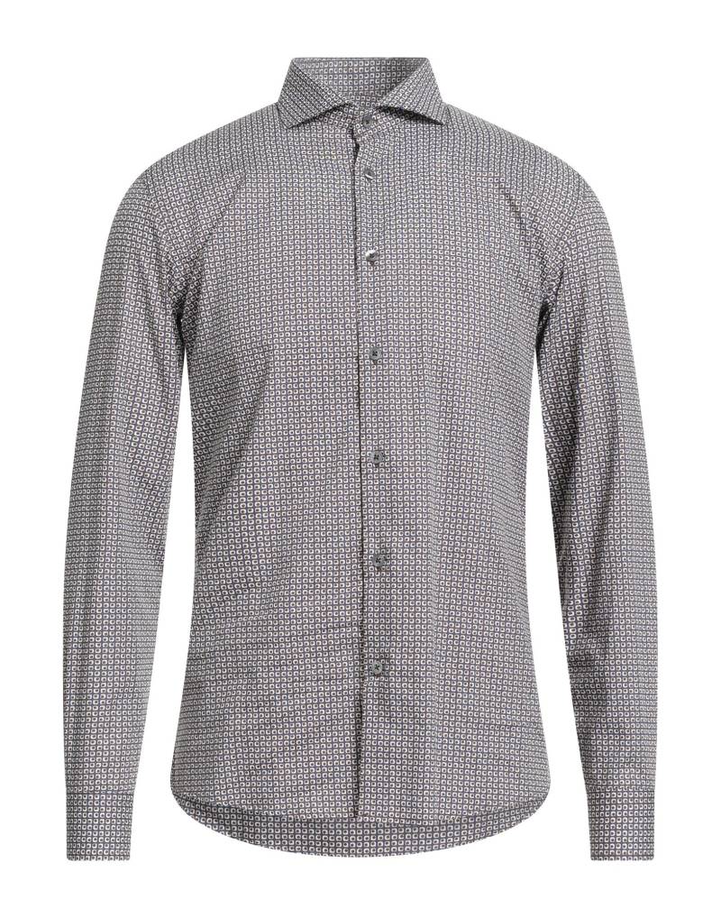 GREY DANIELE ALESSANDRINI Hemd Herren Braun von GREY DANIELE ALESSANDRINI