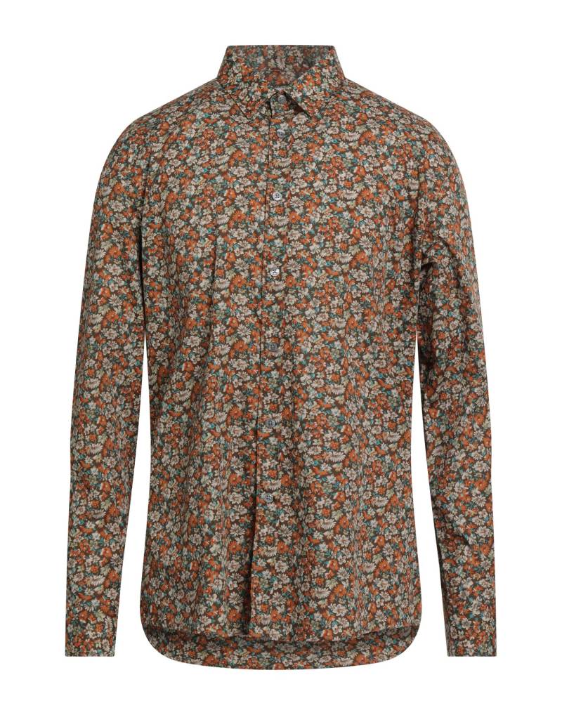 GREY DANIELE ALESSANDRINI Hemd Herren Braun von GREY DANIELE ALESSANDRINI