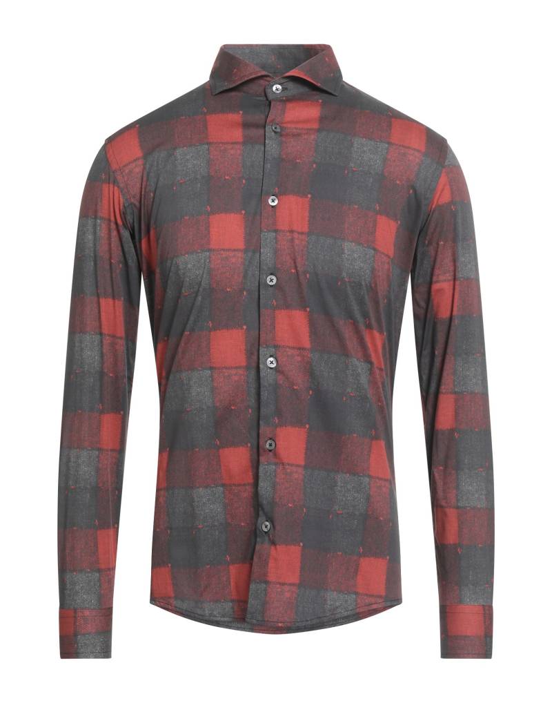 GREY DANIELE ALESSANDRINI Hemd Herren Braungrau von GREY DANIELE ALESSANDRINI