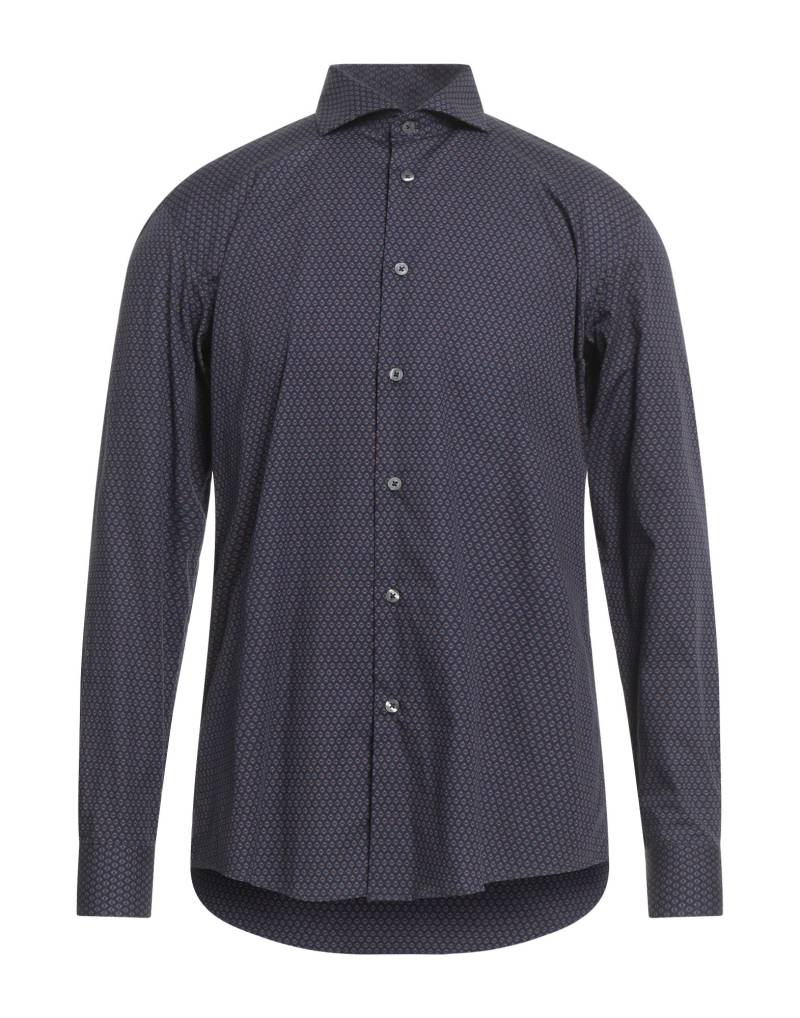 GREY DANIELE ALESSANDRINI Hemd Herren Dunkelviolett von GREY DANIELE ALESSANDRINI