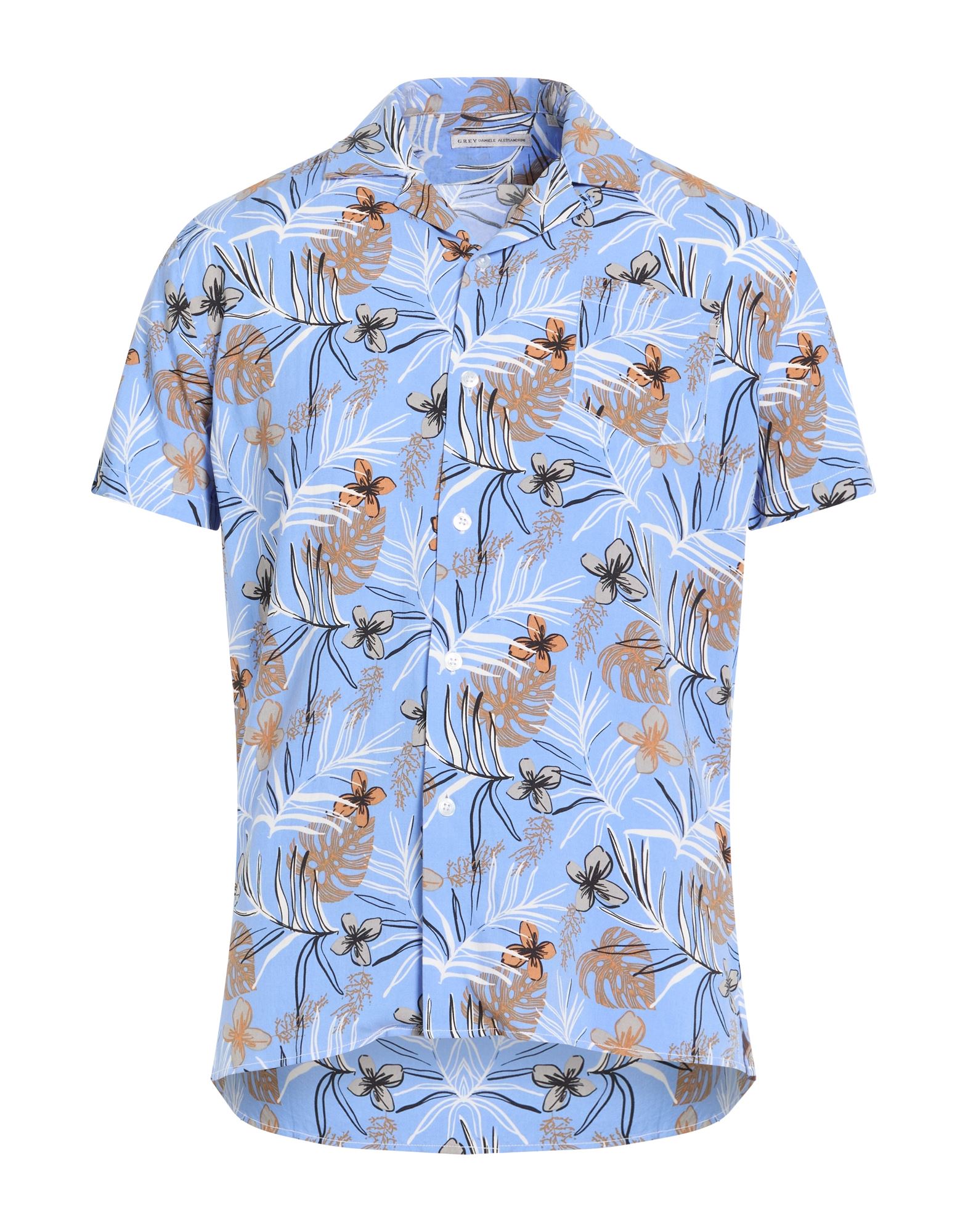 GREY DANIELE ALESSANDRINI Hemd Herren Hellblau von GREY DANIELE ALESSANDRINI