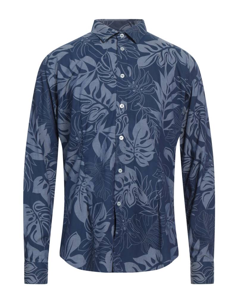 GREY DANIELE ALESSANDRINI Hemd Herren Marineblau von GREY DANIELE ALESSANDRINI