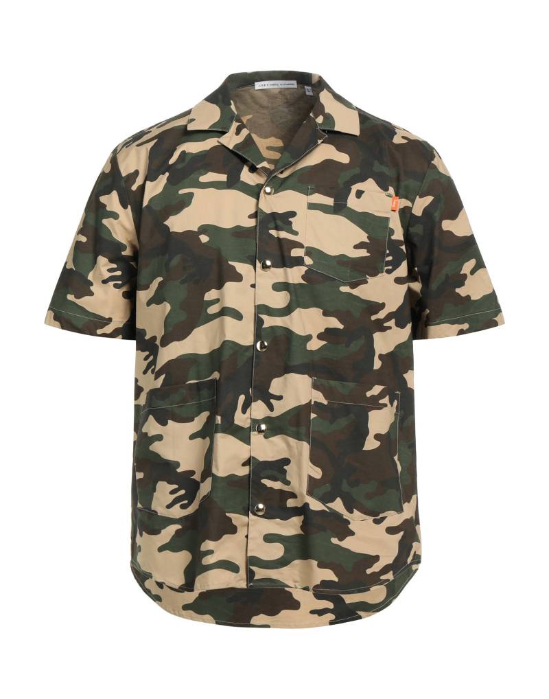 GREY DANIELE ALESSANDRINI Hemd Herren Militärgrün von GREY DANIELE ALESSANDRINI