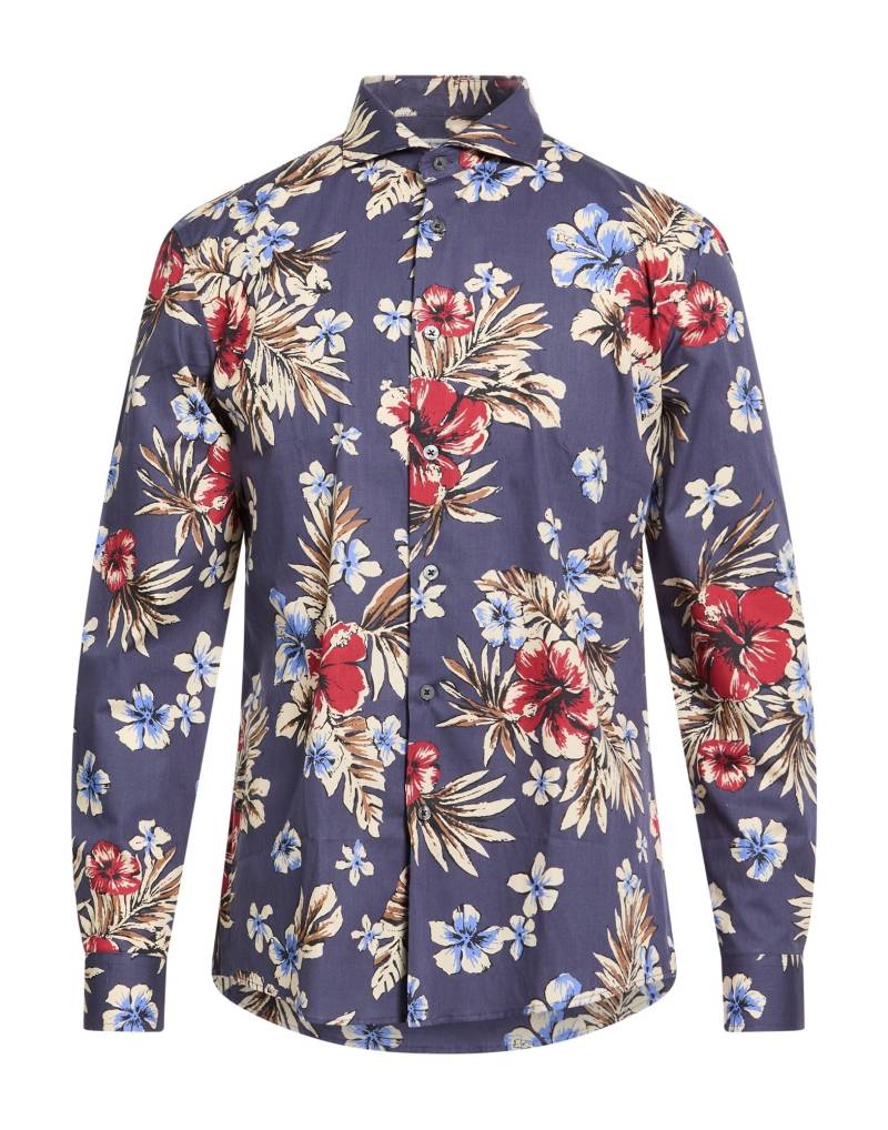 GREY DANIELE ALESSANDRINI Hemd Herren Nachtblau von GREY DANIELE ALESSANDRINI