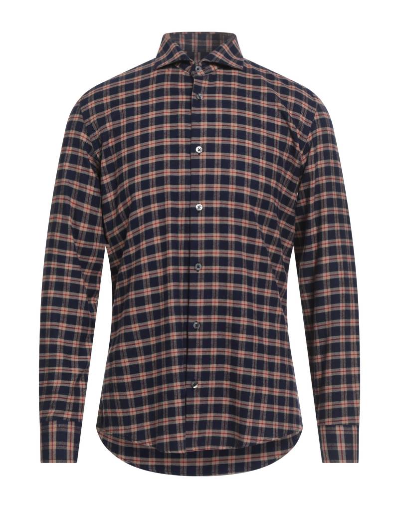 GREY DANIELE ALESSANDRINI Hemd Herren Nachtblau von GREY DANIELE ALESSANDRINI