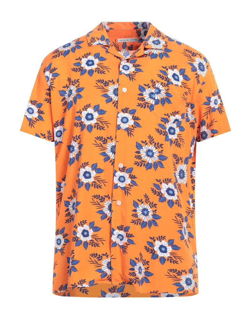 GREY DANIELE ALESSANDRINI Hemd Herren Orange von GREY DANIELE ALESSANDRINI